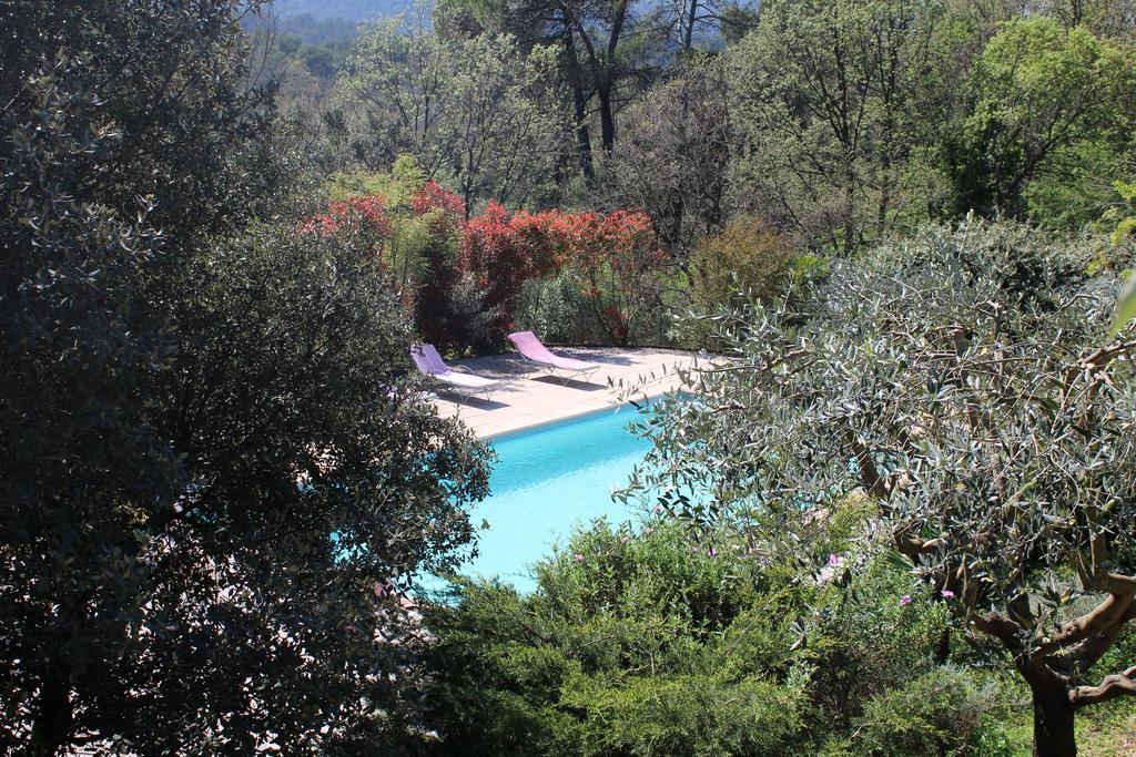 Bed and Breakfast Bastide Saint Bernard Le Thoronet Exterior foto